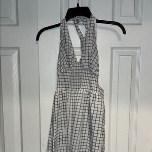 Urban Outfitters Cotton Halter Jumpsuit -L NWT